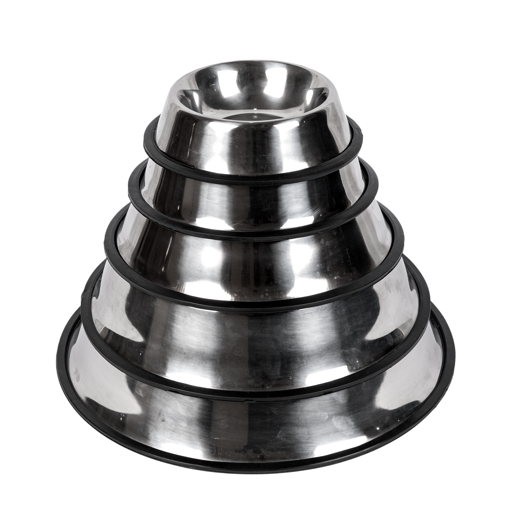Adil’s Stainless Steel Dog and Cat Feeder - Non-Slip Base, Easy to Clean, Durable & Bite-Resistant Pet Food Bowl